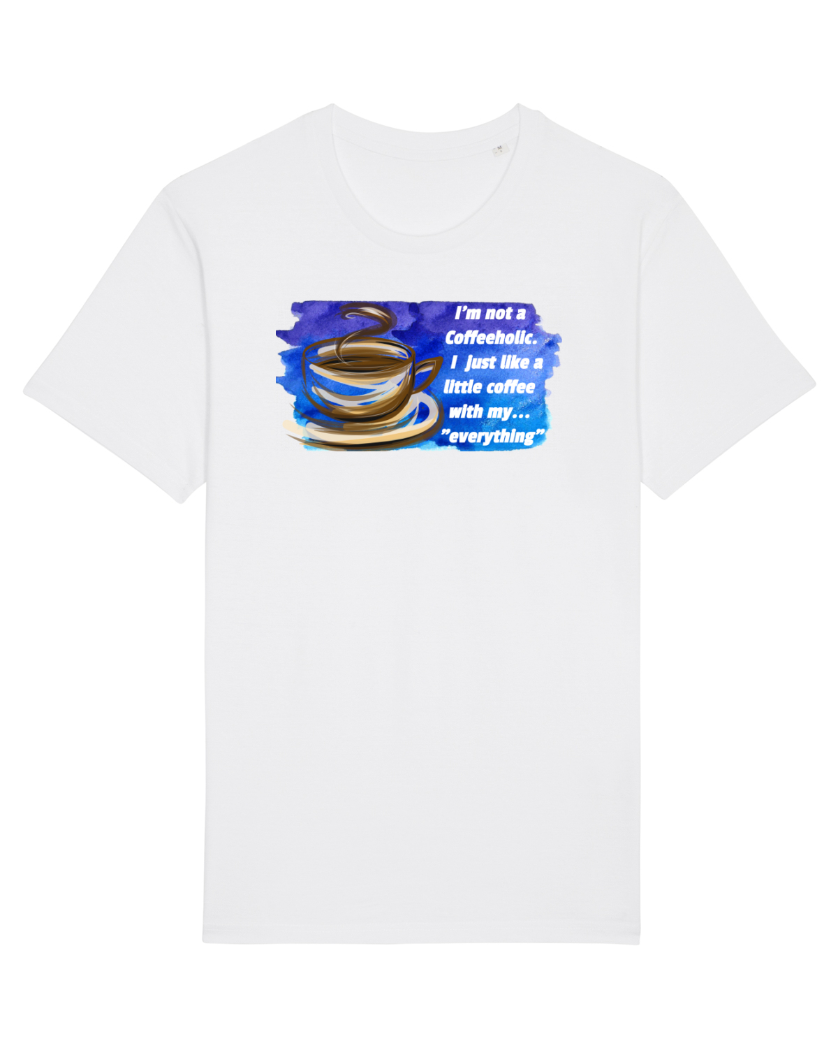 Tricou mânecă scurtă Unisex Rocker White