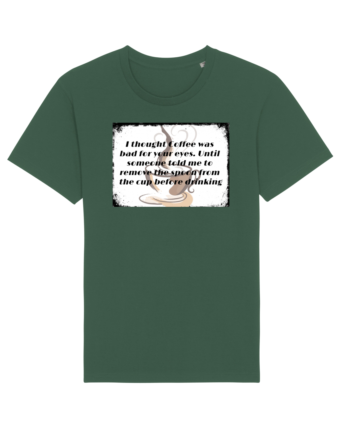 Tricou mânecă scurtă Unisex Rocker Bottle Green