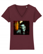 marilyn manson Tricou mânecă scurtă guler V Damă Evoker