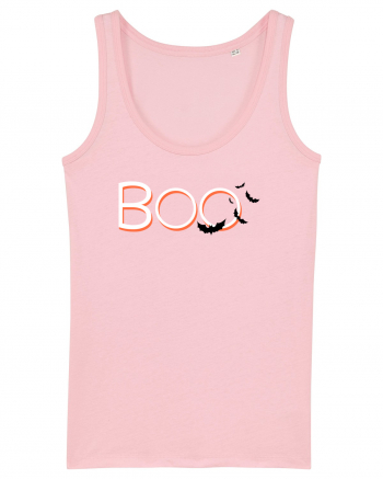 Halloween Boo Cotton Pink