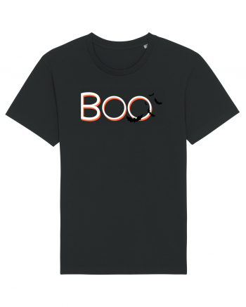 Halloween Boo Black