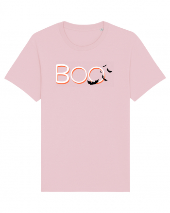 Halloween Boo Cotton Pink