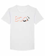 Halloween Boo Tricou mânecă scurtă guler larg Bărbat Skater