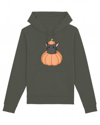 Scary cute black cat Khaki