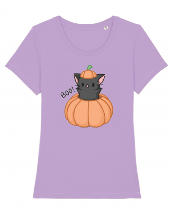 Scary cute black cat Lavender Dawn