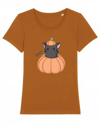 Scary cute black cat Roasted Orange