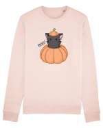 Scary cute black cat Bluză mânecă lungă Unisex Rise