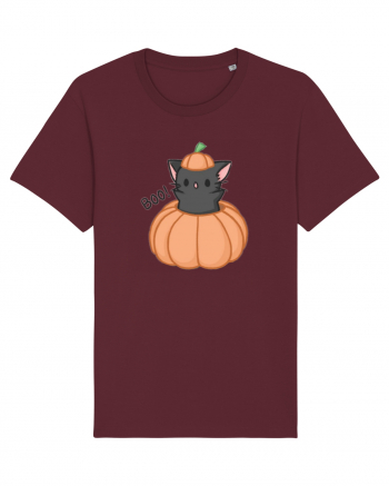 Scary cute black cat Burgundy