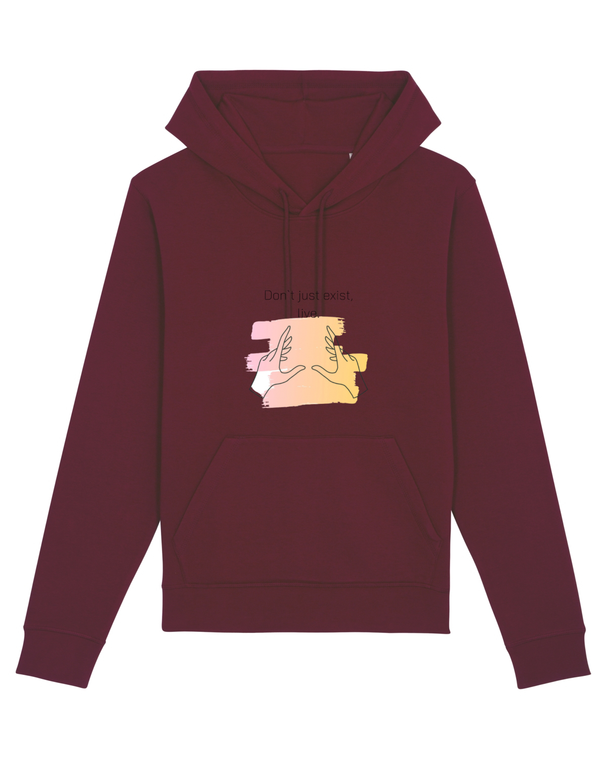 Hanorac Unisex Drummer Burgundy