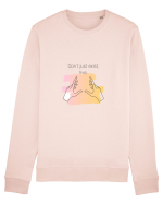 Don`t just exist, live. Bluză mânecă lungă Unisex Rise