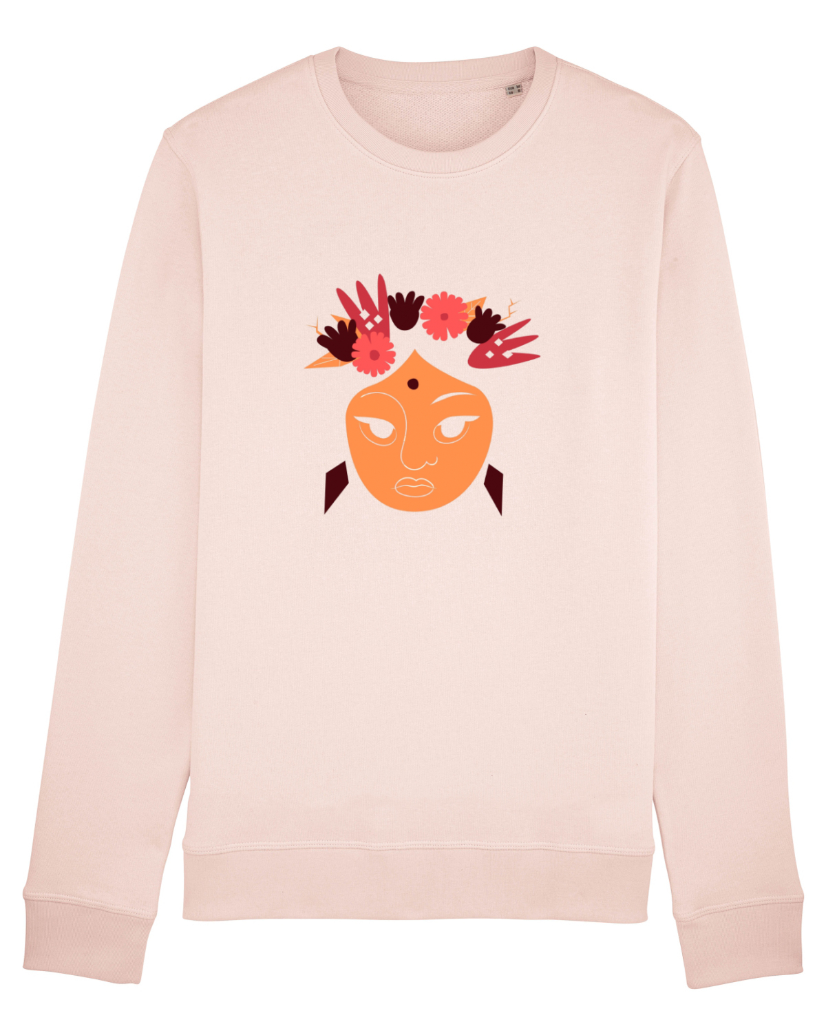 Bluză mânecă lungă Unisex Rise Candy Pink
