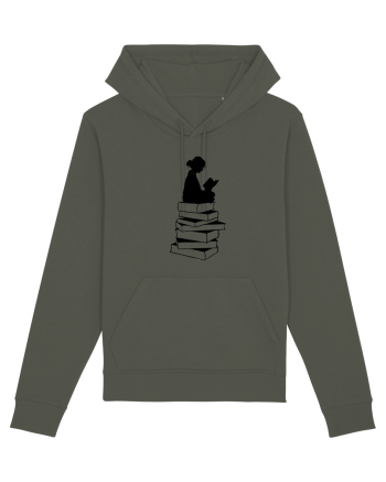 Girl reading Khaki