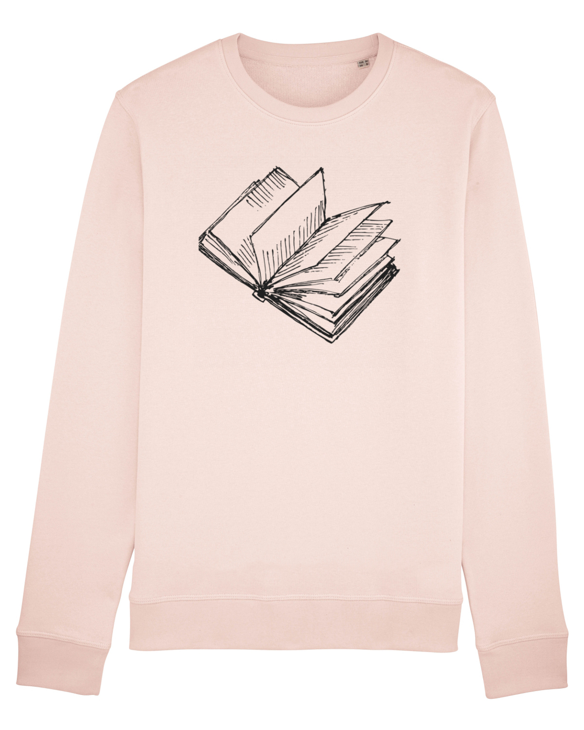 Bluză mânecă lungă Unisex Rise Candy Pink