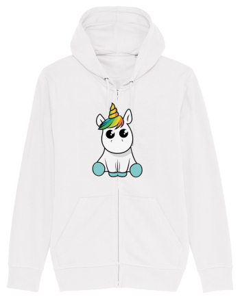 Cute unicorn White