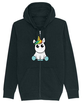 Cute unicorn Black