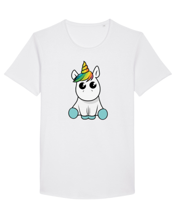Cute unicorn White