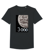 Love you to the moon Tricou mânecă scurtă guler larg Bărbat Skater