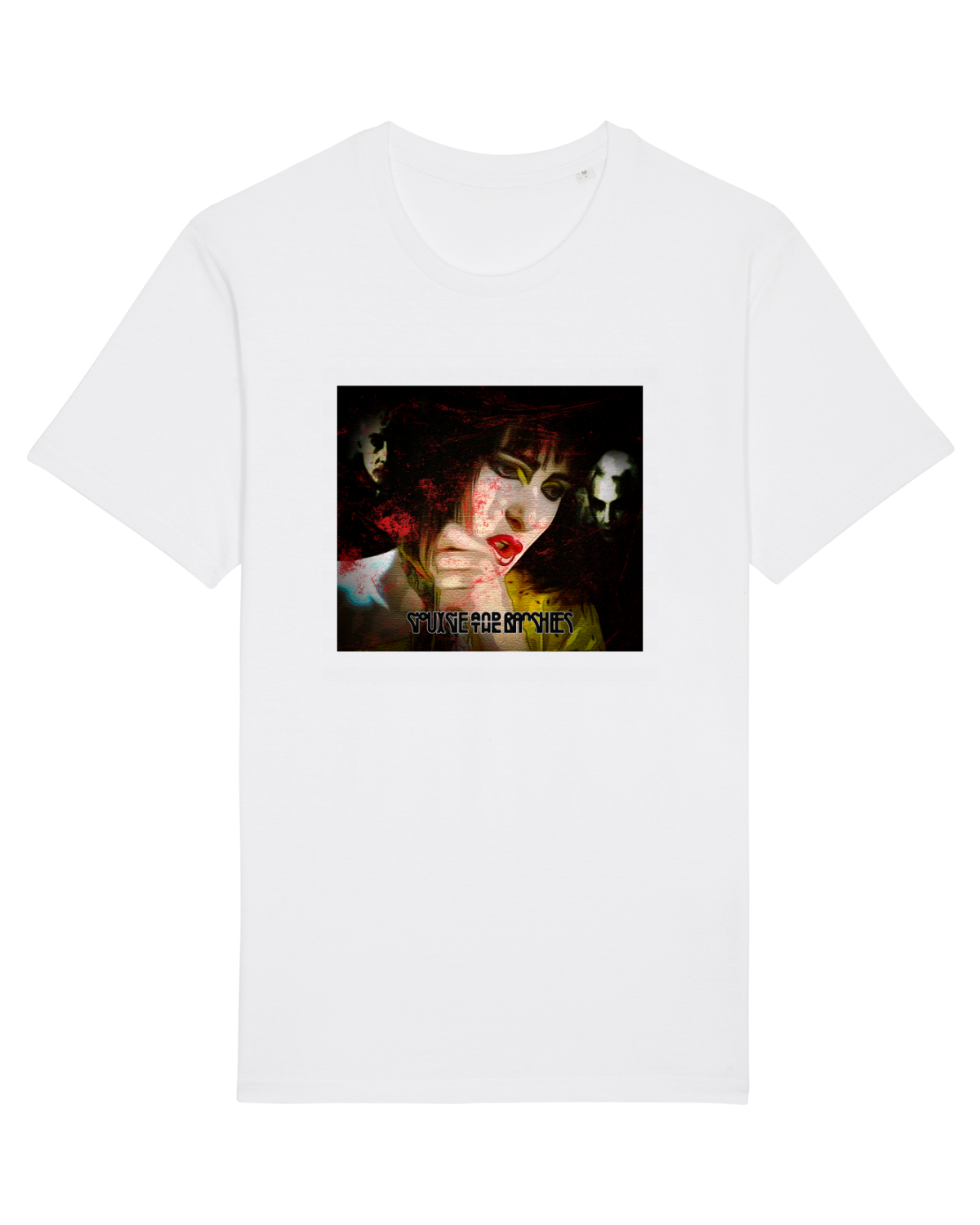 Tricou mânecă scurtă Unisex Rocker White