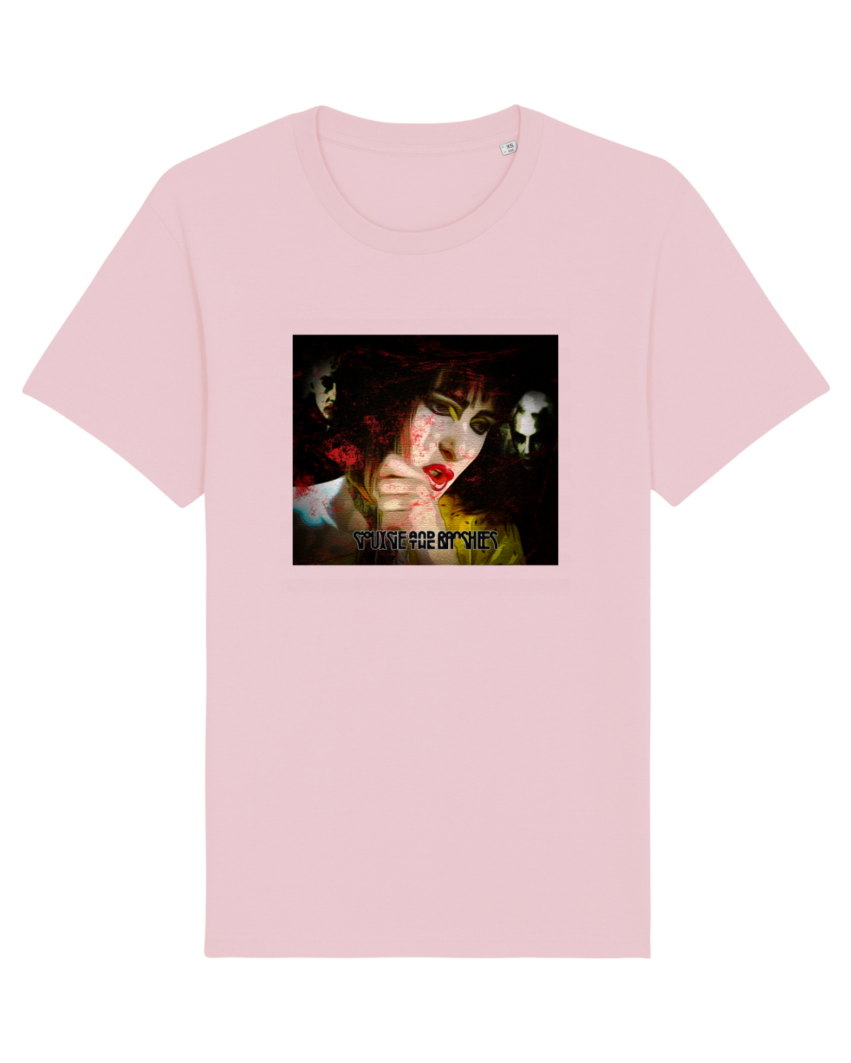 Tricou mânecă scurtă Unisex Rocker Cotton Pink