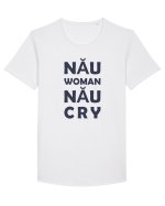 Nău Woman Nău Cry Tricou mânecă scurtă guler larg Bărbat Skater