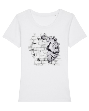 Broken time  White
