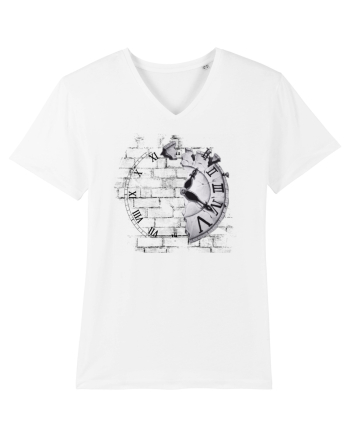 Broken time  White
