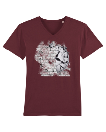 Broken time  Burgundy