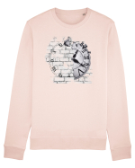 Broken time  Bluză mânecă lungă Unisex Rise