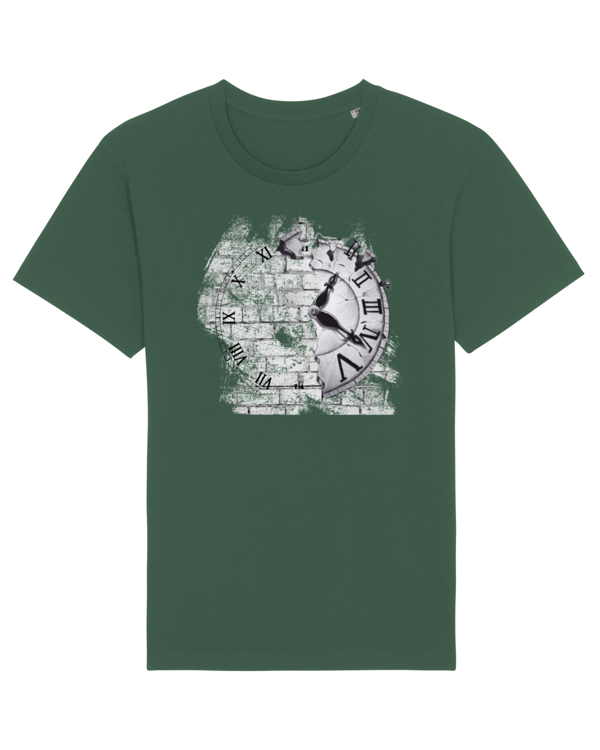 Tricou mânecă scurtă Unisex Rocker Bottle Green