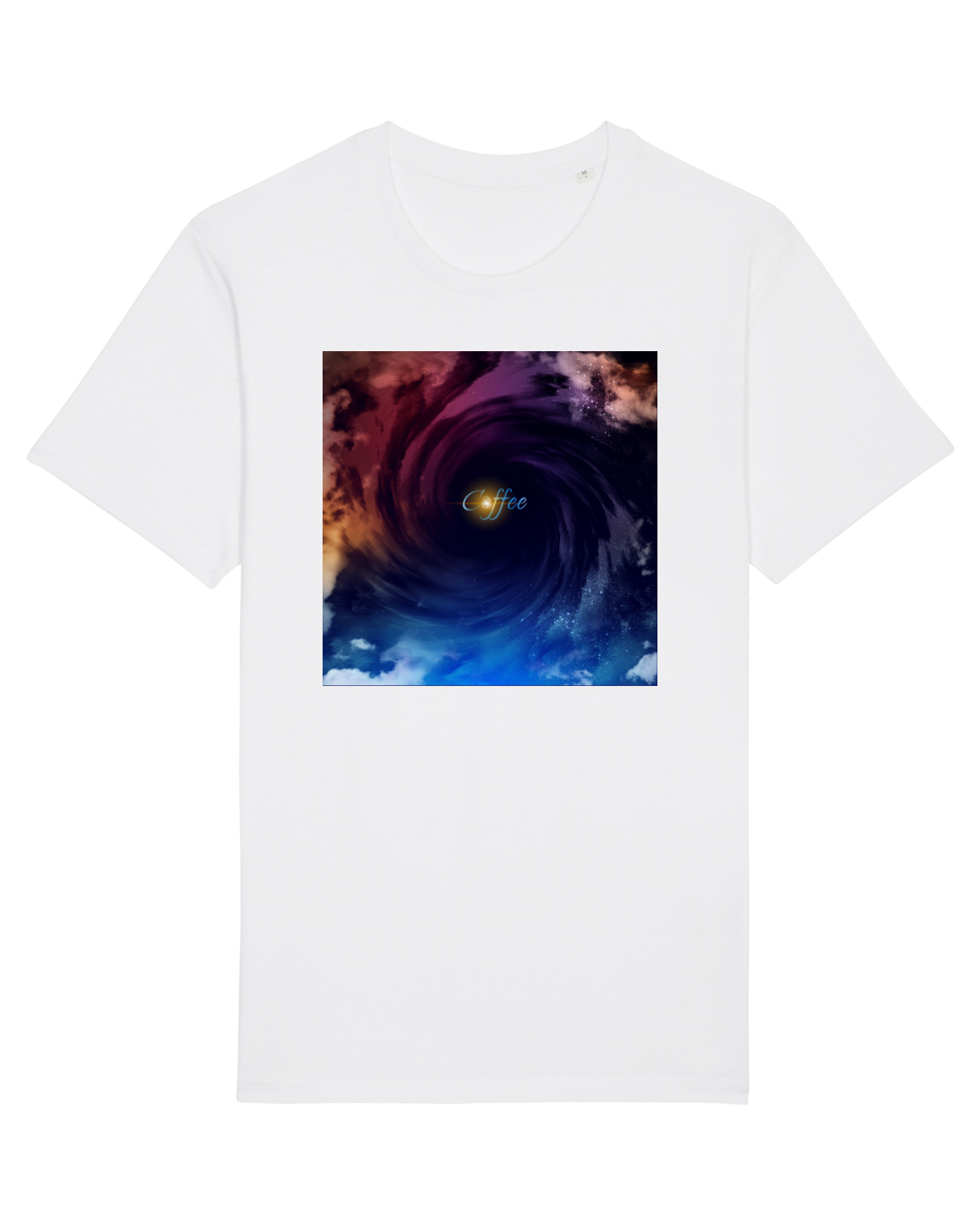 Tricou mânecă scurtă Unisex Rocker White