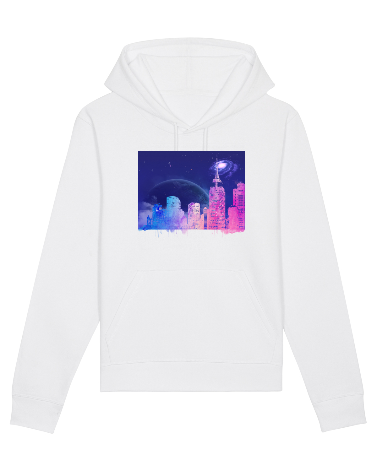 Hanorac Unisex Drummer White