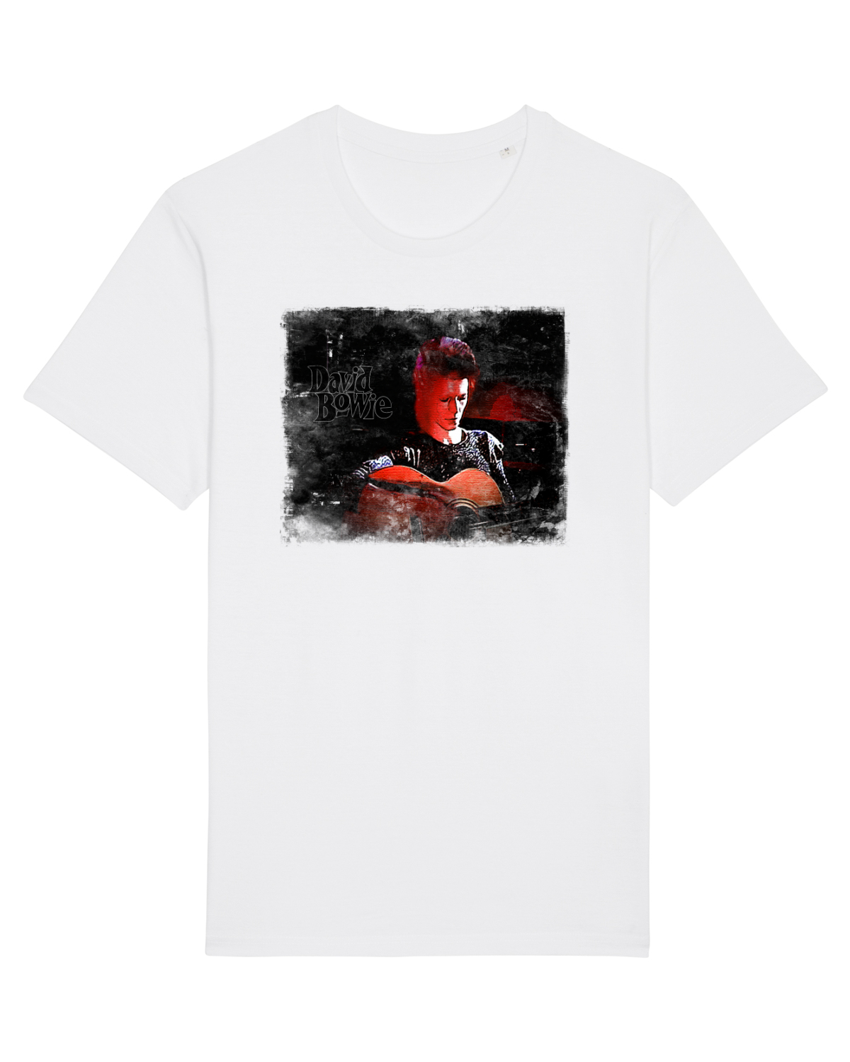 Tricou mânecă scurtă Unisex Rocker White