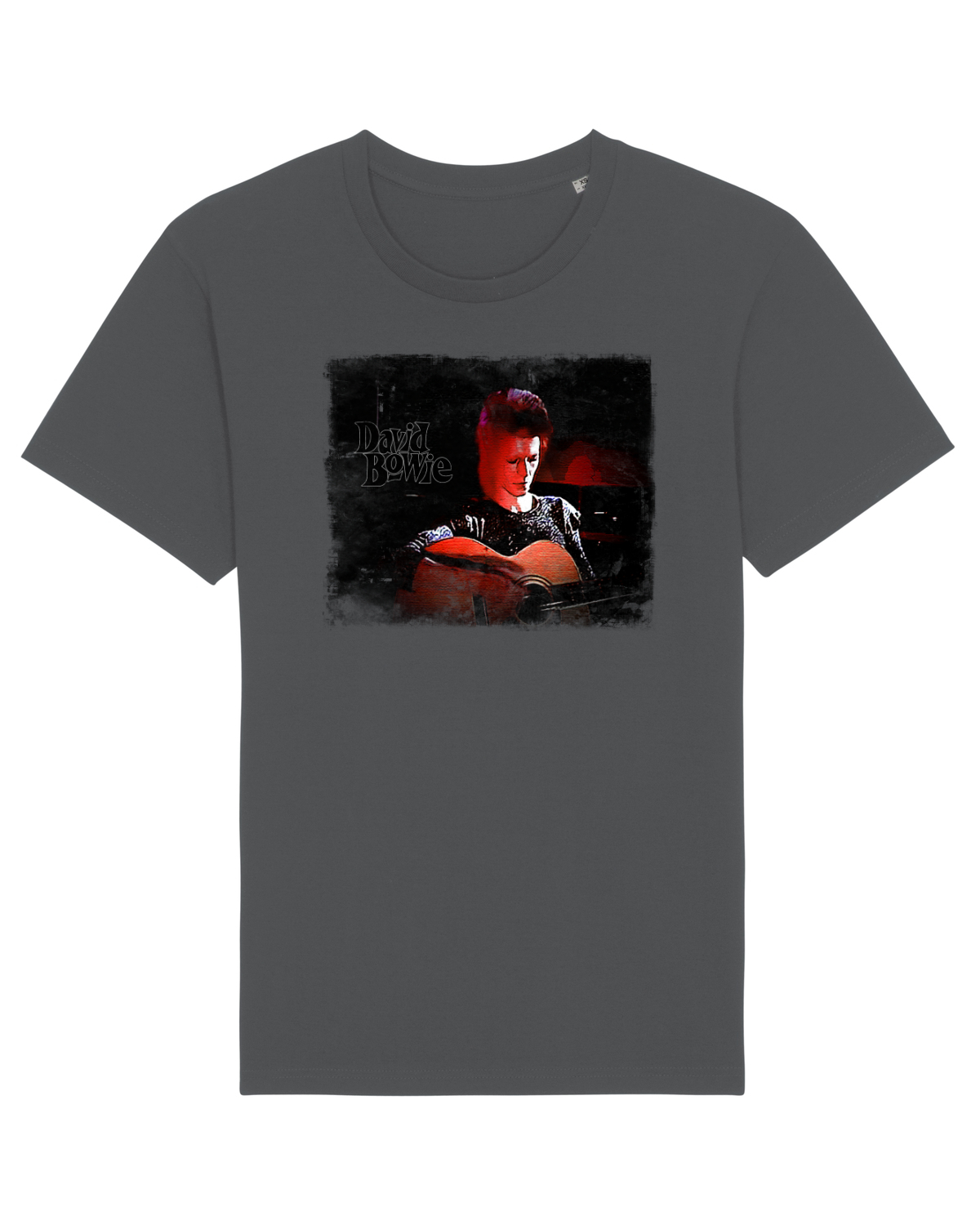 Tricou mânecă scurtă Unisex Rocker Anthracite