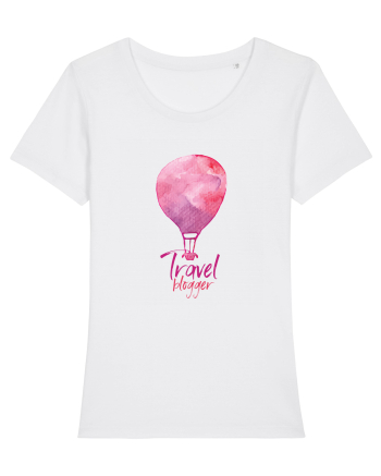 Travel Blogger White
