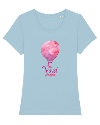 Travel Blogger Sky Blue