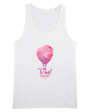 Travel Blogger White