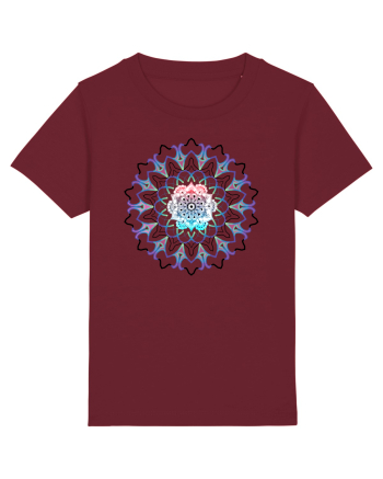 Each person’s life is like a mandala Burgundy