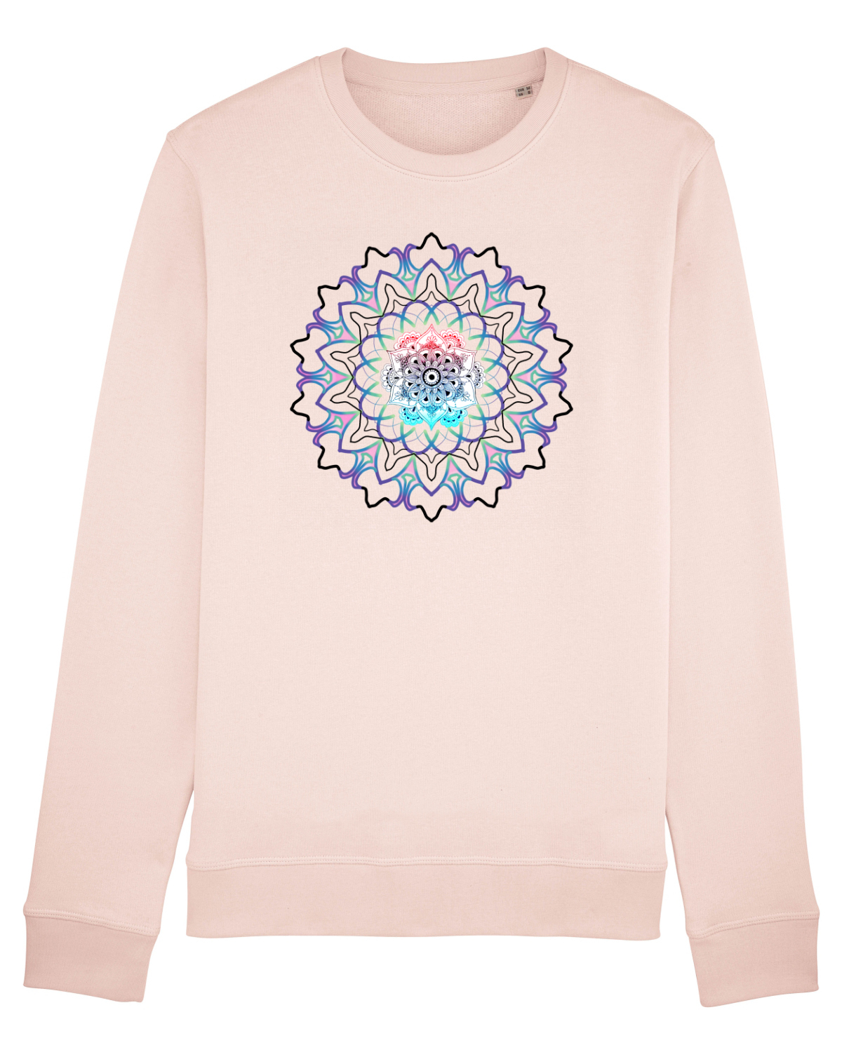 Bluză mânecă lungă Unisex Rise Candy Pink