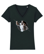 Lover's Embrace Tricou mânecă scurtă guler V Damă Evoker
