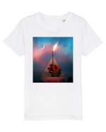 Night Light Tricou mânecă scurtă  Copii Mini Creator