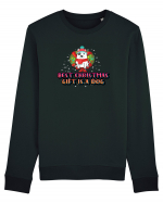 Best Christmas Gift Is A Dog Bluză mânecă lungă Unisex Rise