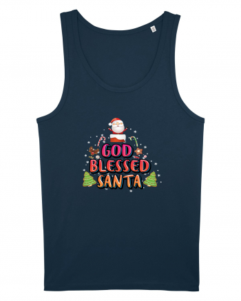 God Blessed Santa Navy