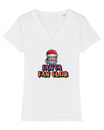 Santa Fan Club White