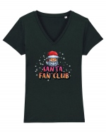 Santa Fan Club Tricou mânecă scurtă guler V Damă Evoker