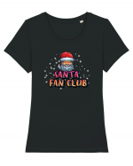 Santa Fan Club Tricou mânecă scurtă guler larg fitted Damă Expresser