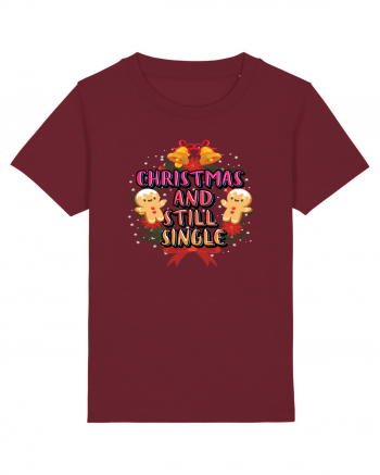 Christmas And Still Single Burgundy