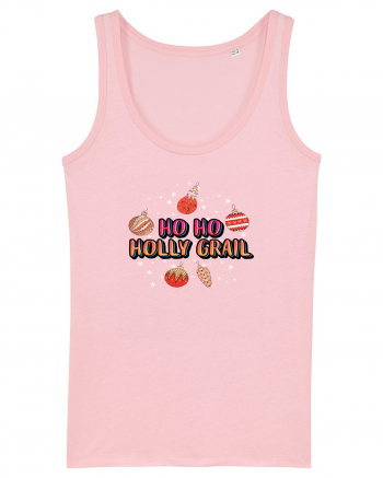 Ho Ho Holly Grail Cotton Pink