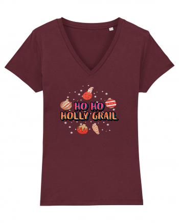 Ho Ho Holly Grail Burgundy