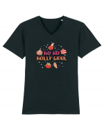 Ho Ho Holly Grail Tricou mânecă scurtă guler V Bărbat Presenter