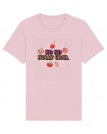 Ho Ho Holly Grail Cotton Pink